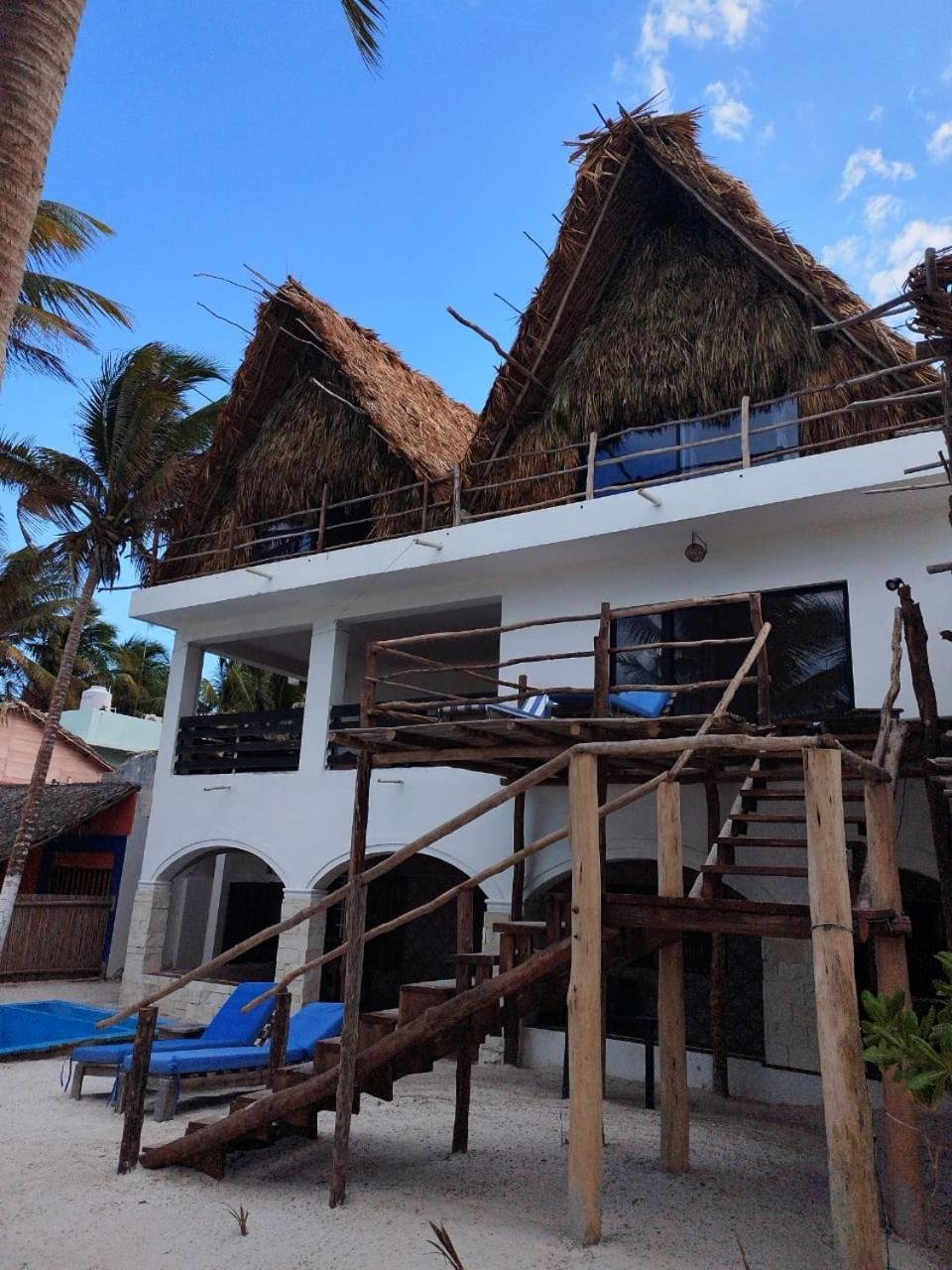 Casa Mate Beachfront Houses El Cuyo Eksteriør bilde